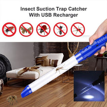 Load image into Gallery viewer, SK818 USB Charging Insects Bugs Suction Traps Electric Pest Spider Catcher with LED Light, SK818 Orange, SK818 Blue