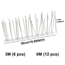 Load image into Gallery viewer, 5 PCS / Set Bird Repeller 50cm Stainless Steel Nails Bird Spikes SK411, 5 PCS