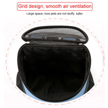Load image into Gallery viewer, Portable Folding Nylon Breathable Pet Carrier Backpack, Size: 33 x 30 x 24cm, Size: 33 x 30 x 24cm Black, Size: 33 x 30 x 24cm Coffee, Size: 33 x 30 x 24cm Blue, Size: 33 x 30 x 24cm Red