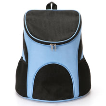Load image into Gallery viewer, Portable Folding Nylon Breathable Pet Carrier Backpack, Size: 33 x 30 x 24cm, Size: 33 x 30 x 24cm Black, Size: 33 x 30 x 24cm Coffee, Size: 33 x 30 x 24cm Blue, Size: 33 x 30 x 24cm Red