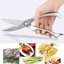 Load image into Gallery viewer, 10 inch Kitchen Poultry Fish Chicken Bone Stainless Steel Cutter Cook Gadget Shear, Blister Package, Blister Package