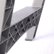 Load image into Gallery viewer, Thick Plastic Double-sided Folding Ladder Car Wash Tool Car Wash Stool, Double-sided Folding Ladder