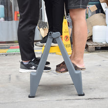 Load image into Gallery viewer, Thick Plastic Double-sided Folding Ladder Car Wash Tool Car Wash Stool, Double-sided Folding Ladder