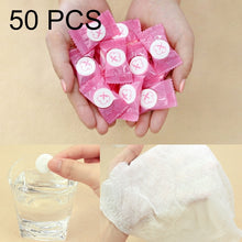 Load image into Gallery viewer, 50 PCS Candy Style Portable Disposable Travel Cotton Towel, Size: 22*20cm, 50 PCS