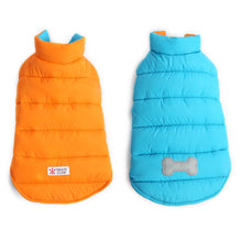 Load image into Gallery viewer, New Autumn and Winter Style Lovely Bone Pattern Pet Dog Reversible Cotton Garment Size:S, Bust: 38-43cm, Neck: 26-31cm, Size:S