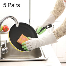 Load image into Gallery viewer, 5 Pairs Sale Shark Housework Cleaning PVC Latex Gloves Waterproof Thicken Laundry Washing Gloves