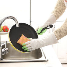 Load image into Gallery viewer, 5 Pairs Sale Shark Housework Cleaning PVC Latex Gloves Waterproof Thicken Laundry Washing Gloves