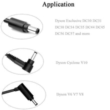 Load image into Gallery viewer, 24.35V Vacuum Cleaner Charger Adapter for Dyson DC30 / 31 / 34 / 35 / DC44 / 45 / 46