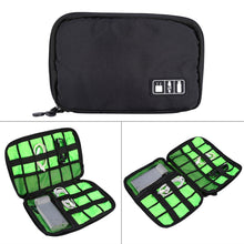 Load image into Gallery viewer, Portable Travel Organizer Storage Collection Bag Case Pouch Digital Gadget Electronic Accessories, Size: 25.7*18.5*1.2cm, HC3103B, HC3103L, HC3103G, HC3103TT