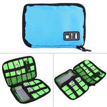 Load image into Gallery viewer, Portable Travel Organizer Storage Collection Bag Case Pouch Digital Gadget Electronic Accessories, Size: 25.7*18.5*1.2cm, HC3103B, HC3103L, HC3103G, HC3103TT