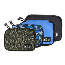 Load image into Gallery viewer, Portable Travel Organizer Storage Collection Bag Case Pouch Digital Gadget Electronic Accessories, Size: 25.7*18.5*1.2cm, HC3103B, HC3103L, HC3103G, HC3103TT
