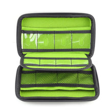 Load image into Gallery viewer, Portable Multi-function EVA Material Digital Device Travel Storage Bag for Phone / Power Bank / USB Disk / SD Disk / PSP Console, Internal Size: 16.5*9.5*3.8cm