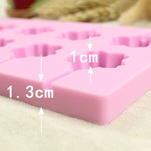 Load image into Gallery viewer, 12-Capacity DIY Silicone Chocolate Molds(Lollipop Shape), Cherry Blossoms Shape, Cow Shape, Lollipop Shape
