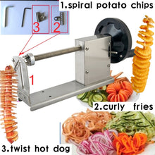 Load image into Gallery viewer, 528-1 Manual Twisted Potato Cutter,Potato Chips Slicer,High Quality French Fry Cutter, Manual stretching
