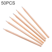 Load image into Gallery viewer, 50 PCS Crude Wood Environmental Protection HB Pencils Painting Pencils for Kids School Office Supplies, HB Pencils