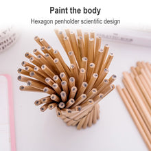 Load image into Gallery viewer, 50 PCS Crude Wood Environmental Protection HB Pencils Painting Pencils for Kids School Office Supplies, HB Pencils