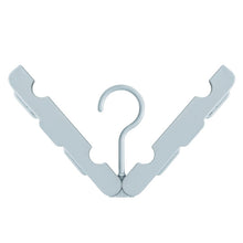 Load image into Gallery viewer, Foldable Clothes Hanger Drying Rack with 4 Hidden Clips for Home / Travel, Random Color Delivery, Foldable Clothes Hanger