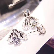 Load image into Gallery viewer, Fashion Style Glow Crystal Firefly Earrings Fashion Temperament Long Ear Earrings