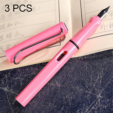 Load image into Gallery viewer, 3 PCS School Office Extra Fine Titanium Alloy Nib Transparent Piston Fountain Pen(Black), Random Delivery(0.5mm/0.38mm Nib), HC3328B, HC3328E, HC3328F, HC3328G, HC3328L, HC3328LG, HC3328P, HC3328R, HC3328TE, HC3328TG, HC3328TH, HC3328TL, HC3328TT      ...