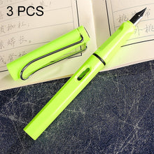 Load image into Gallery viewer, 3 PCS School Office Extra Fine Titanium Alloy Nib Transparent Piston Fountain Pen(Black), Random Delivery(0.5mm/0.38mm Nib), HC3328B, HC3328E, HC3328F, HC3328G, HC3328L, HC3328LG, HC3328P, HC3328R, HC3328TE, HC3328TG, HC3328TH, HC3328TL, HC3328TT      ...