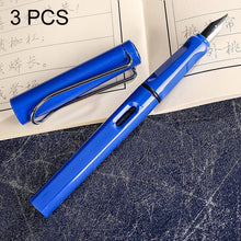 Load image into Gallery viewer, 3 PCS School Office Extra Fine Titanium Alloy Nib Transparent Piston Fountain Pen(Black), Random Delivery(0.5mm/0.38mm Nib), HC3328B, HC3328E, HC3328F, HC3328G, HC3328L, HC3328LG, HC3328P, HC3328R, HC3328TE, HC3328TG, HC3328TH, HC3328TL, HC3328TT      ...