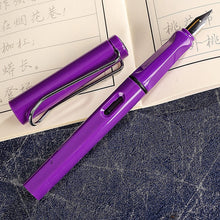 Load image into Gallery viewer, 3 PCS School Office Extra Fine Titanium Alloy Nib Transparent Piston Fountain Pen(Black), Random Delivery(0.5mm/0.38mm Nib), HC3328B, HC3328E, HC3328F, HC3328G, HC3328L, HC3328LG, HC3328P, HC3328R, HC3328TE, HC3328TG, HC3328TH, HC3328TL, HC3328TT      ...