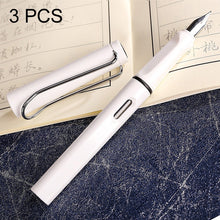 Load image into Gallery viewer, 3 PCS School Office Extra Fine Titanium Alloy Nib Transparent Piston Fountain Pen(Black), Random Delivery(0.5mm/0.38mm Nib), HC3328B, HC3328E, HC3328F, HC3328G, HC3328L, HC3328LG, HC3328P, HC3328R, HC3328TE, HC3328TG, HC3328TH, HC3328TL, HC3328TT      ...