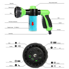 Load image into Gallery viewer, Multifunctional Car Foam Water Gun Garden Watering Tools Pet shower sprinkler,Random Color Delivery,Without Water Pipe, Water Gun