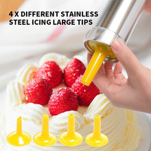 Load image into Gallery viewer, Multifunctional  Household Cookie Biscuit Machine Tool Mold Decorating Mounted DIY Baking with 20 Moulds &amp; 4 Nozzles, Multi-function silver, Multi-function Green