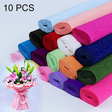 Load image into Gallery viewer, 10 PCS Flowers Packaging Paper DIY Handmade Paper, Random Color Delivery, DIY Handmade Paper