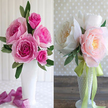Load image into Gallery viewer, 10 PCS Flowers Packaging Paper DIY Handmade Paper, Random Color Delivery, DIY Handmade Paper