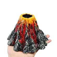 Load image into Gallery viewer, Artificial Tree Plant Grass Fish Tank Decoration Volcano Rock Landscape, Creative Rockery Resin Ornaments Aquarium Air Pump, Size: S, 8.5*5.5*2.0 cm, Size: S, 8.5*5.5*2.0 cm