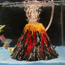 Load image into Gallery viewer, Artificial Tree Plant Grass Fish Tank Decoration Volcano Rock Landscape, Creative Rockery Resin Ornaments Aquarium Air Pump, Size: S, 8.5*5.5*2.0 cm, Size: S, 8.5*5.5*2.0 cm
