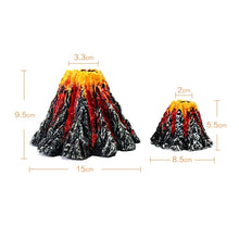 Load image into Gallery viewer, Artificial Tree Plant Grass Fish Tank Decoration Volcano Rock Landscape, Creative Rockery Resin Ornaments Aquarium Air Pump, Size: L, 15*9.5*3.3 cm, Size: L, 15*9.5*3.3 cm