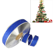 Load image into Gallery viewer, 2m Christmas Party Decoration Glitter Powder Christmas Tree Decoration Ribbon