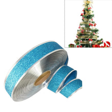 Load image into Gallery viewer, 2m Christmas Party Decoration Glitter Powder Christmas Tree Decoration Ribbon