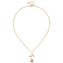 Load image into Gallery viewer, Valentines Day Gift Rose Flower Pendant Jewelry Chain Necklace, Chain Length: 45cm