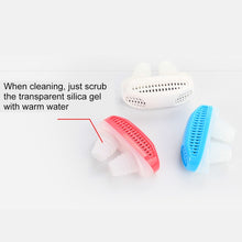 Load image into Gallery viewer, 2 in 1 ABS Silicone Anti Snoring Air Purifier