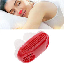Load image into Gallery viewer, 2 in 1 ABS Silicone Anti Snoring Air Purifier