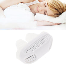 Load image into Gallery viewer, 2 in 1 ABS Silicone Anti Snoring Air Purifier