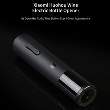 Load image into Gallery viewer, Original Xiaomi Youpin Huohou Automatic Wine Bottle Kit Electric Corkscrew With Foil Cutter, Corkscrew