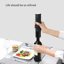 Load image into Gallery viewer, Original Xiaomi Youpin Huohou Automatic Wine Bottle Kit Electric Corkscrew With Foil Cutter, Corkscrew