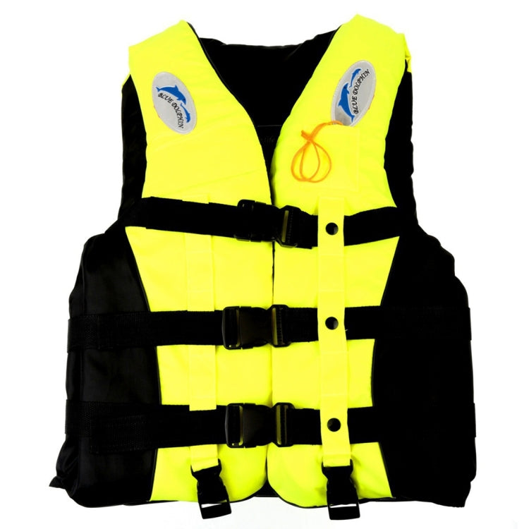 Drifting Swimming Fishing Life Jackets with Whistle for Children,Size: M