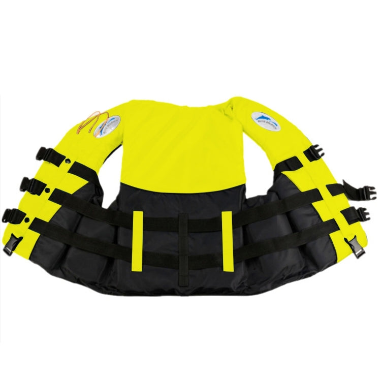Drifting Swimming Fishing Life Jackets with Whistle for Children,Size: M