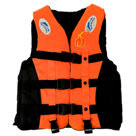 Drifting Swimming Fishing Life Jackets with Whistle for Adults ,Size: XXL