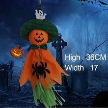Load image into Gallery viewer, Halloween Hanging Ghost Pendant Pumpkin Halloween Decorations, Random Color Delivery, Pumpkin