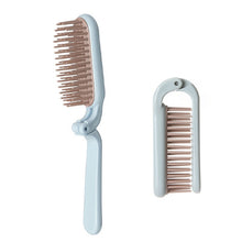 Load image into Gallery viewer, Portable Folding ABS Handle Makeup Hair Comb, Length: 18cm