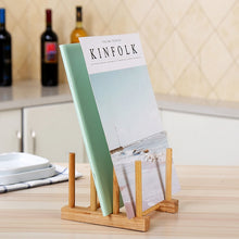 Load image into Gallery viewer, Solid Wood Dish Drip Rack Plate Holder, Size: 14x12x10cm, 3 Grid