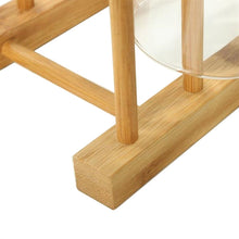 Load image into Gallery viewer, Solid Wood Dish Drip Rack Plate Holder, Size: 30x12x10cm, 6 Grid