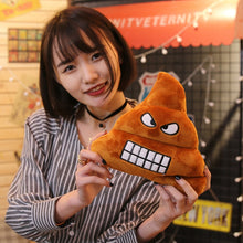 Load image into Gallery viewer, Colorful Poop Plush Throw Pillow Back Pillow, Size: 25*25*3cm, HC3626D, HC3626U, HC3626A, HC3626AA, HC3626AB, HC3626AC, HC3626AD, HC3626AE, HC3626AF, HC3626AG, HC3626AH, HC3626AJ, HC3626AK, HC3626AL, HC3626AM, HC3626B, HC3626C, HC3626E, HC3626F, HC3626...